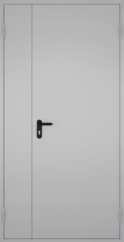 Дверь оцинкованная противопожарная